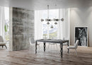 Tavolo Allungabile 120/224x90x77 cm Karamay Premium Cemento