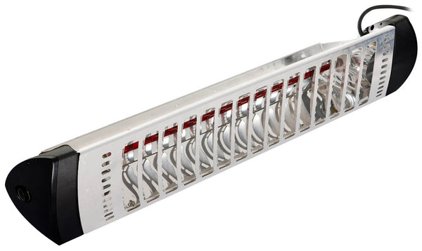 prezzo Stufa Elettrica ad Infrarossi 79,2x15x10 cm da Parete 1200W Moel Sharklite