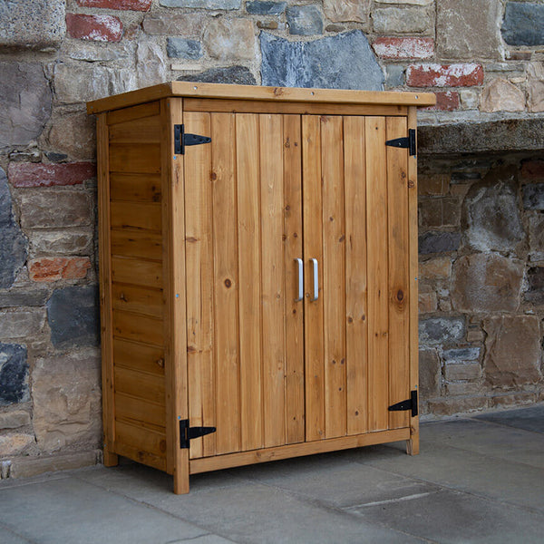 Armadio Porta Attrezzi da Giardino 70x89x35 cm in Legno acquista