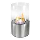 Camino a Bioetanolo da Tavolo Ø16x29 cm Oxford Acciaio