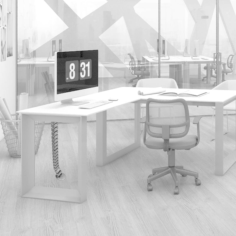 Organizer Trucchi In Plastica Grigia Completo Di Specchio Con Dettagli In Bambu 63167