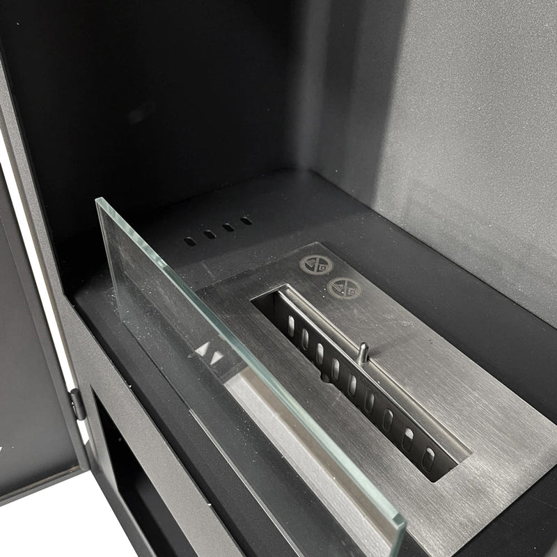 Stufa a Bioetanolo da Interno 50x30x68 cm Luisa    