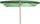Ombrellone da Giardino 2x3 m Palo Ø48 mm in Legno Bauer Verde