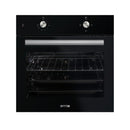 Forno Zeus elettrico statico nero Samet