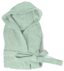 Accappatoio in Spugna 100% Cotone Verde Chiaro