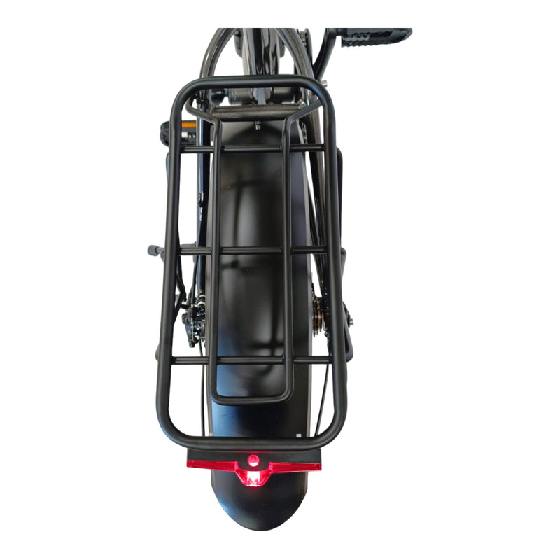 Fat-Bike Bicicletta Elettrica Pieghevole 36V a Pedalata Assistita 20"" 250W Grigio Antracite