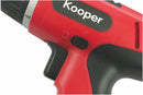 Trapano Avvitatore a Batteria 12V Kooper Brico Rosso