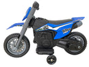 Moto Elettrica per Bambini 6V Motocross Blu