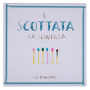 Sottopentola Quadrato 20x20x1 cm in Ceramica VdE Tivoli 1996 Le Travisate Bianco