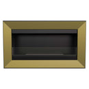 Camino a Bioetanolo da Parete 88x51 cm Flig Las Vegas Oro