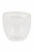 Set 4 Tazzine Caffè Senza Manico in Vetro Incamiciato 90 ml Villa d'Este Home Tivoli Moka