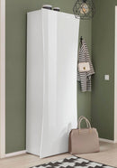 Armadio 1 Anta 63x40x187,2 cm Arco Bianco Lucido