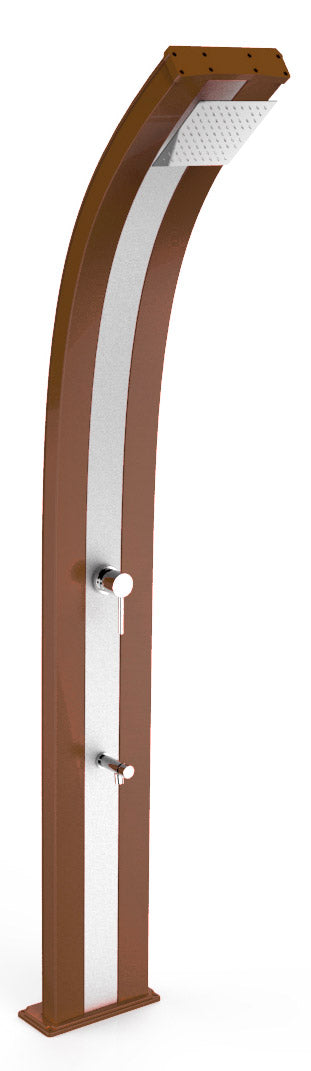 prezzo Doccia da Giardino Miscelatore e Lavapiedi Arkema Dada Fascia Inox Oro Van Gogh