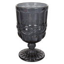 Set 6 Calici Nobilis in Vetro VdE Tivoli 1996 Grigio