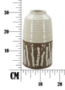 Vaso African Ø15x29,5 cm in Ceramica