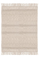 Tappeto 160x230 cm Hiruni in Tessuto Beige