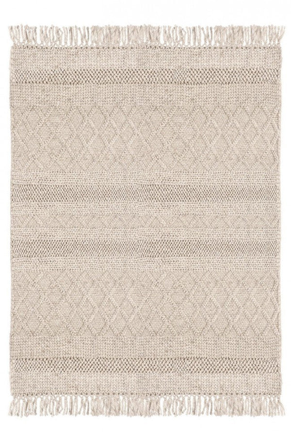 online Tappeto 160x230 cm Hiruni in Tessuto Beige