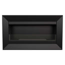 Camino a Bioetanolo da Parete 88x51 cm Flig Las Vegas Nero