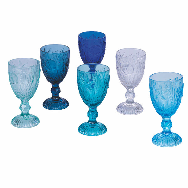 online Set 6 Calici in Vetro 280 ml Villa d'Este Home Tivoli Pantelleria