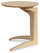 Tavolino Pieghevole da Salotto Ø53x63 cm in Legno Naturale