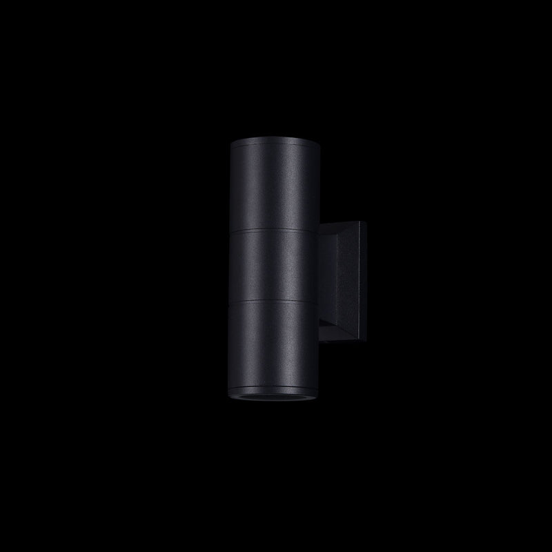 Lampada da parete Outdoor in Metallo Bowery Nero