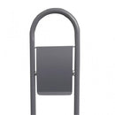 Porta rotolo Porta scopino bagno 22x81 cm Grigio