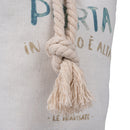 Fermaporta  20x10x20 cm 100% poliestere VdE Tivoli 1996 Le Travisate Bianco