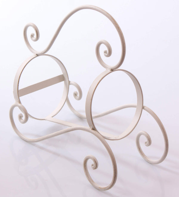 online Versavino 11x28xH24 cm in Metallo Bianco