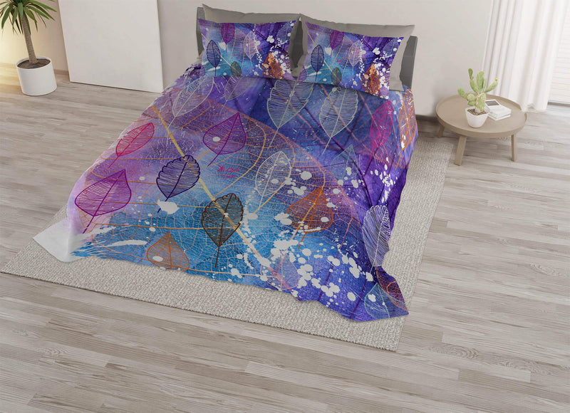 Set Lenzuola Matrimonale con Stampa Sopra e Federe in Microfibra