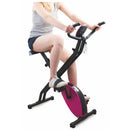 Cyclette Magnetica Pieghevole con Display Kooper  Nero e Fucsia