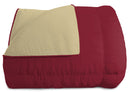 Trapunta Invernale Doubleface 300gr Bordeaux\/Panna