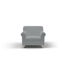 Copridivano Elasticizzato in Poliestere Leslie Grigio Chiaro Varie Misure