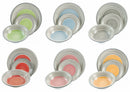 Servizio Piatti 18 Pezzi in Stoneware Soriani Louge Multicolor