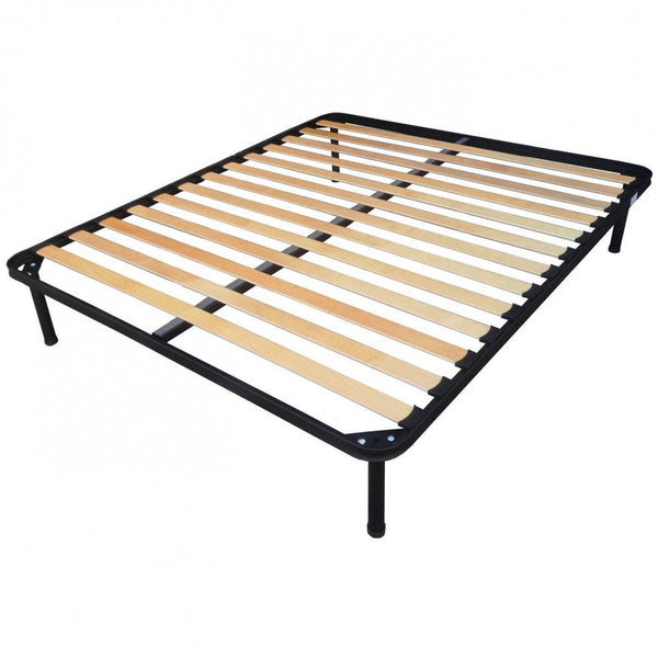 acquista Rete Ortopedica Sanremo Matrimoniale 160x190x30 h cm in Acciaio Nero