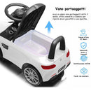 Auto Macchina Cavalcabile per Bambini Mercedes AMG GT Bianca