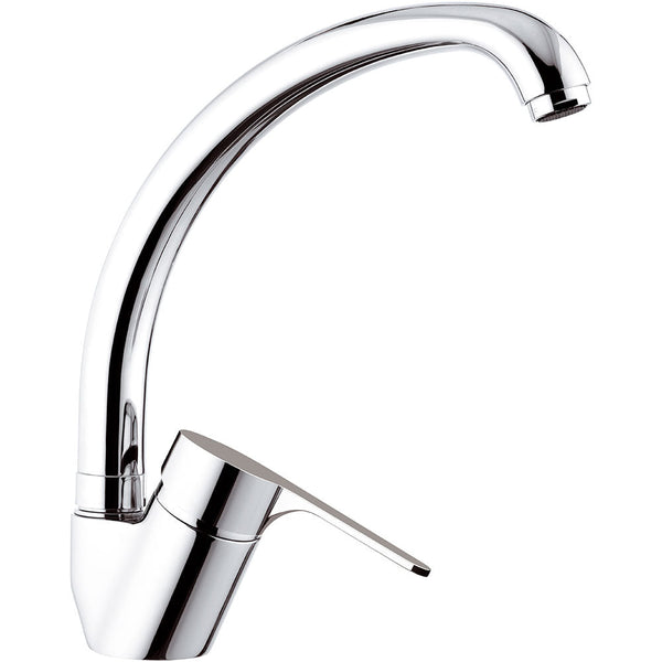 Rubinetto Miscelatore Monocomando Girevole Lavello Alto in Ottone Mariani Vela Cromato prezzo