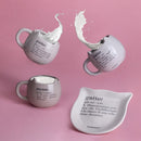 Set piattino e tazza  in Ceramica VdE Tivoli 1996 Cats