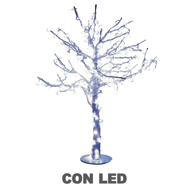 Albero di Natale Luminoso con 216 Led Bianco Freddo H100cm Ciliegio acquista