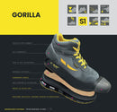 Scarpe Antinfortunistiche Alte Dozer Gorilla S1 Scamosciate Grigio
