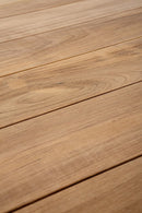 Tavolo da Giardino 180x90x75 cm in Alluminio Cameron Bianco