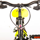 Bicicletta per Bambino 16"" 2 Freni Sportivo Giallo Neon e Nero
