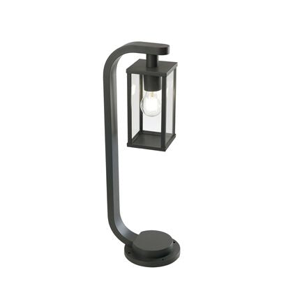 Lampada Palo da Giardino E27 60W in Alluminio Sovil Nero sconto