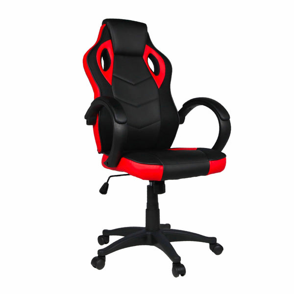 Sedia da Gaming Ergonomica 59x110/120x65 cm in Similpelle Nero/Rosso sconto