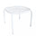 Tavolino Midway 41x41x43,5 h cm in Acciaio Bianco