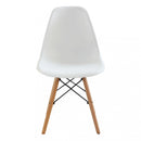 Sedia Moritz Bianca 53x47x82 h cm in Legno Bianco