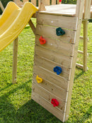 Scivolo Torretta da Esterno 110x280x270h cm in Legno Kikka