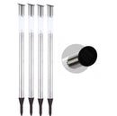 Set 4 Lampade da Giardino Segnapasso H70 1W con Pannello Solare