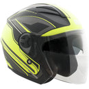 Casco Jet per Scooter Visiera Lunga CGM Phoenix 130G Nero Opaco