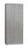 Armadio 2 Ante Scorrevoli 82x190x42 cm Cemento