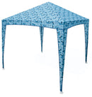 Gazebo da Giardino 1,5x1,5m per Bambini in Metallo e Poliestere Soriani Squaletto Blu